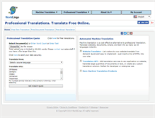Tablet Screenshot of lv1.worldlingo.com